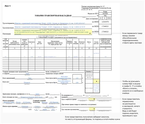 Отчетность транспортной компании: правила, сроки и примеры для поставок